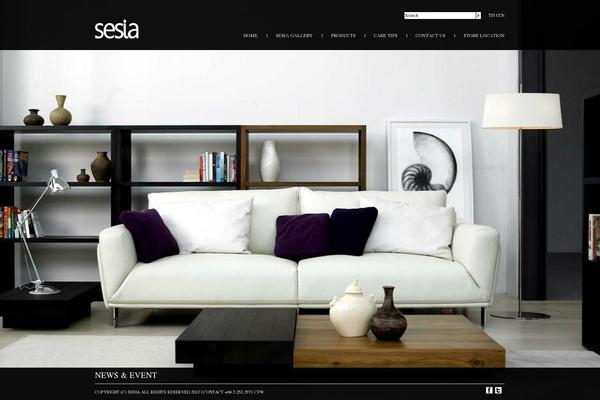 sesiafurniture.com site used Sesia