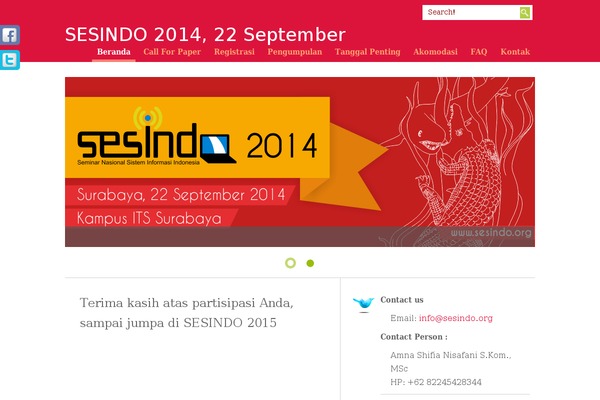 sesindo.org site used Green Stimulus