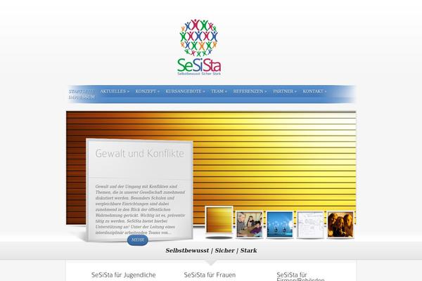 SimplePress theme site design template sample