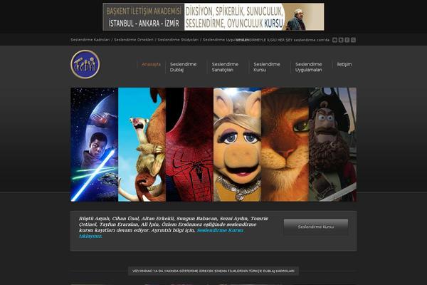 seslendirme.com site used Castajans