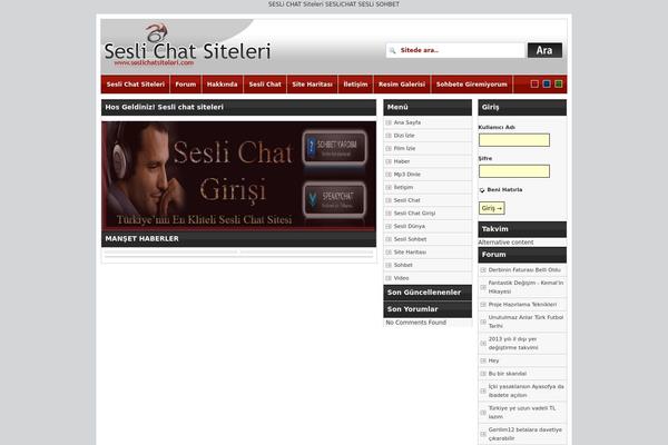 Chimera theme site design template sample