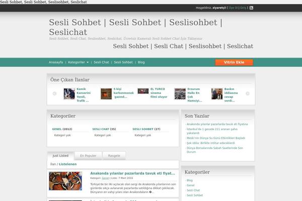 ClassiPress theme site design template sample