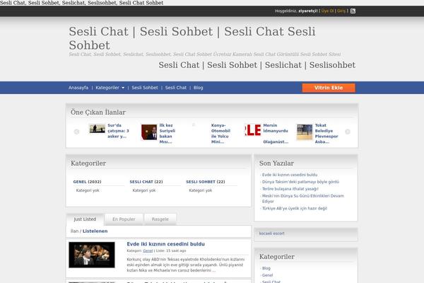 ClassiPress theme site design template sample