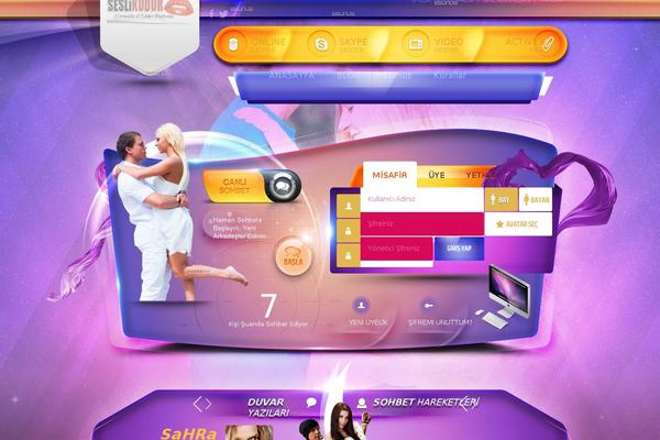 Mavi theme site design template sample