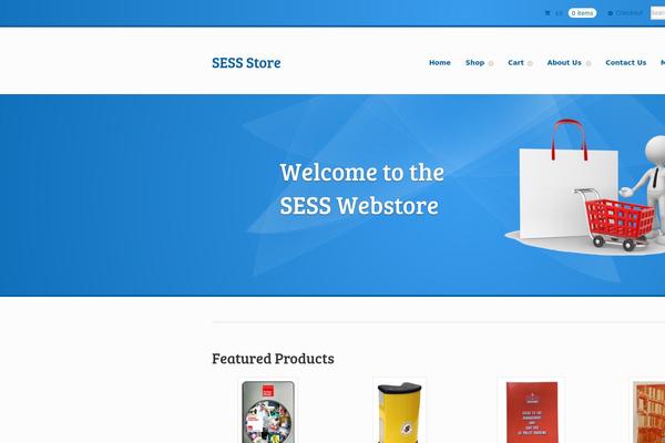 Mystile theme site design template sample
