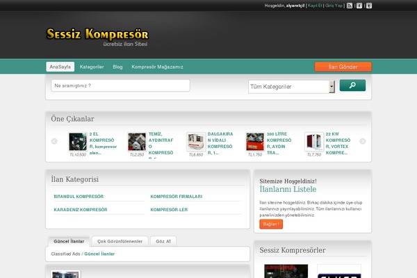 ClassiPress theme site design template sample