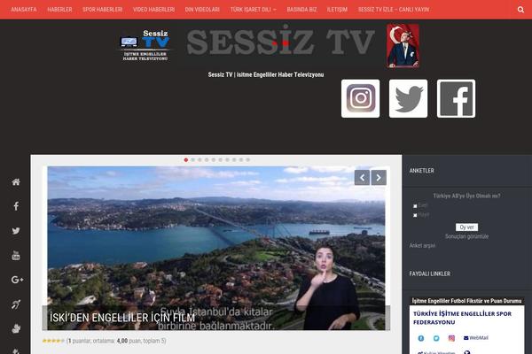 sessiztv.net site used Gabfire-snapwire-628bb9f