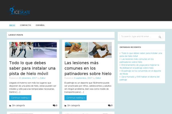Momentous Lite theme site design template sample