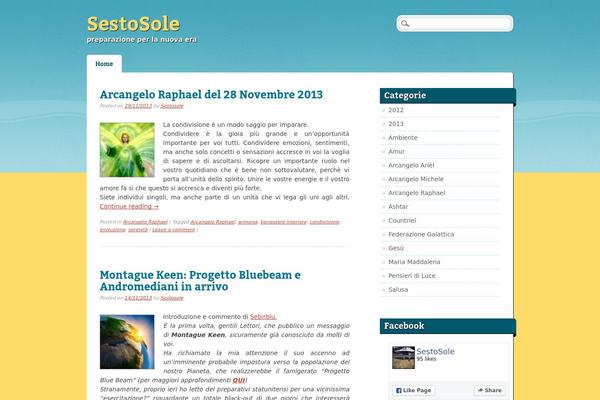 Citizen Journal theme site design template sample