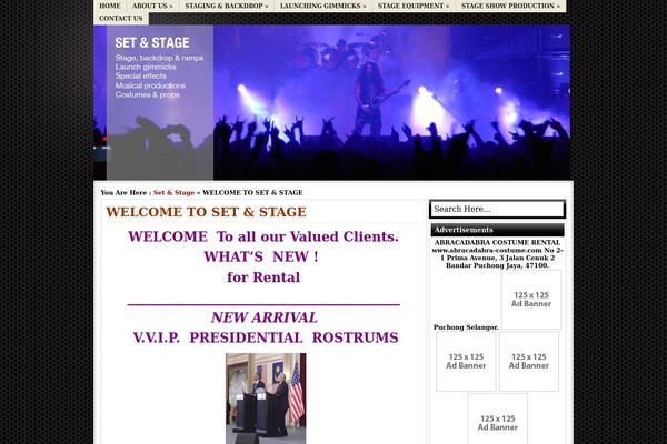 Site using 1-flash-gallery plugin