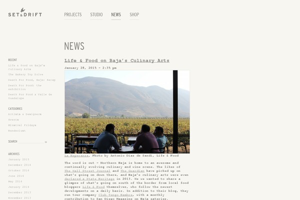 Site using Flickr-tag plugin