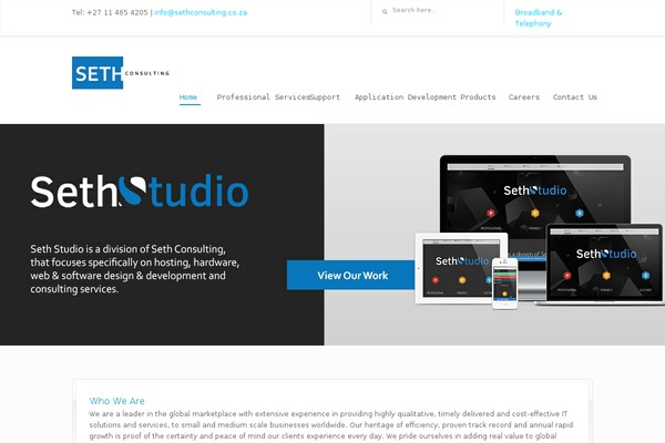 iBusiness theme site design template sample