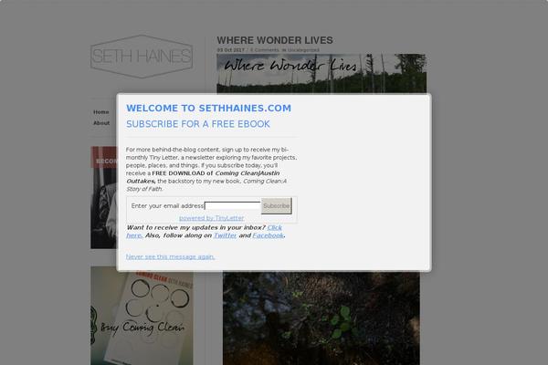 Site using TweetHerder plugin
