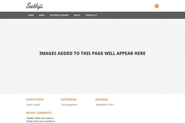 Restaurateur theme site design template sample