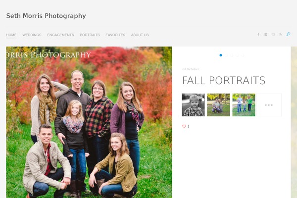Camera7 theme site design template sample