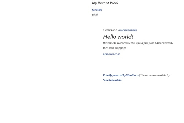 Twentytwentyfour theme site design template sample