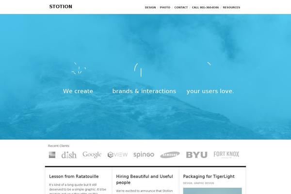 Viewport theme site design template sample