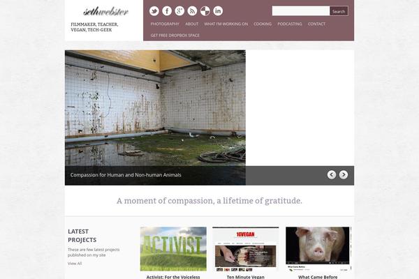 Yasmin theme site design template sample