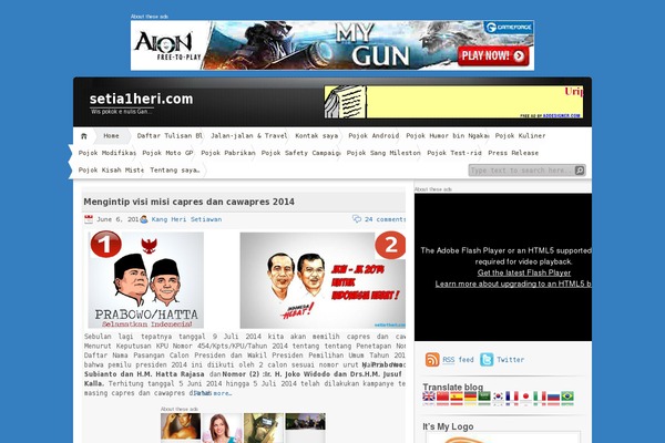 setia1heri.com site used MH Magazine