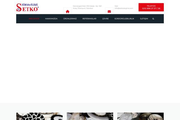 Industrial-child theme site design template sample