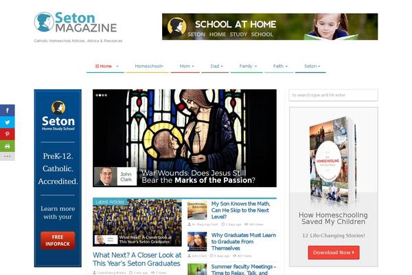 Jarida theme site design template sample