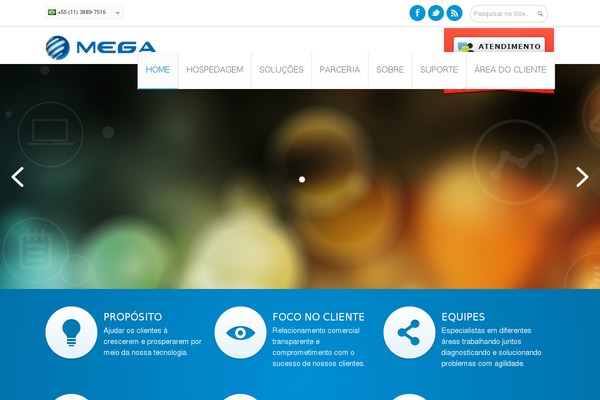 Mega theme site design template sample