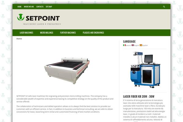 PRESSO theme site design template sample