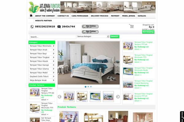 WP-Grosir theme site design template sample