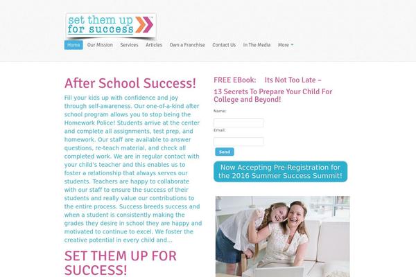 Whitelight theme site design template sample