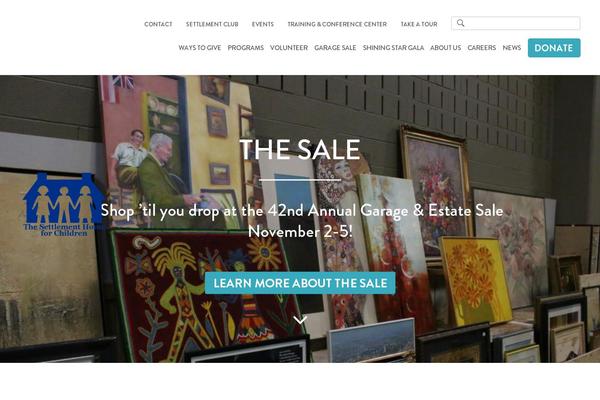 settlementhome.org site used Settlement-home