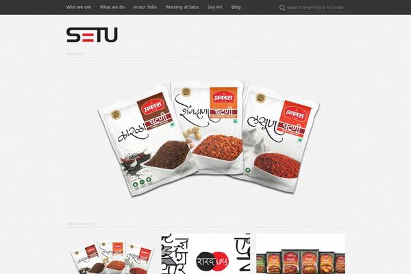 Svelte theme site design template sample