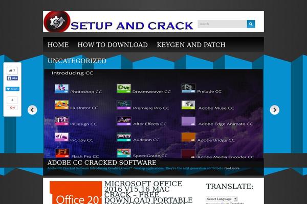 Technology theme site design template sample