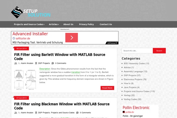 Ribbon theme site design template sample