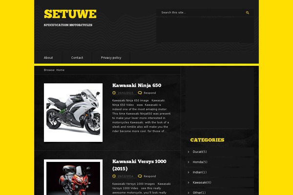 Fanwood theme site design template sample