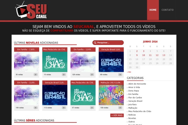 Cherry_movie theme site design template sample