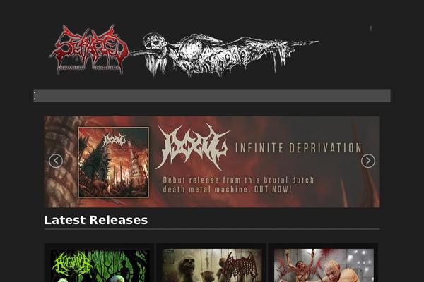 Slam theme site design template sample