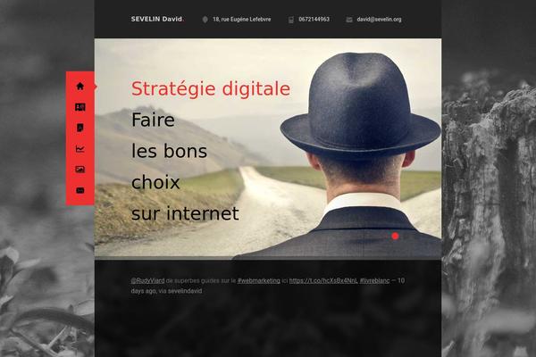 Micro theme site design template sample