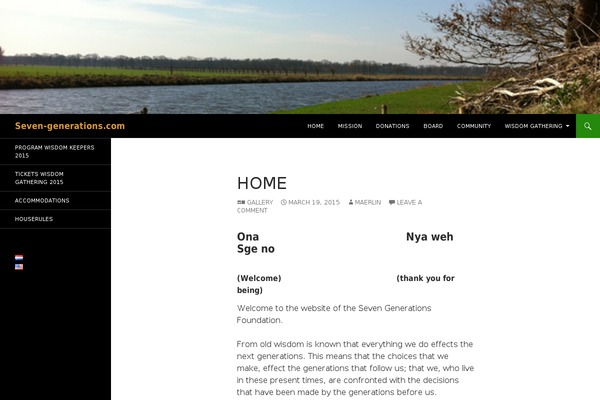 seven-generations.com site used Egesto