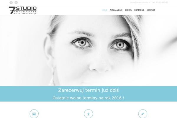 Photo Perfect theme site design template sample