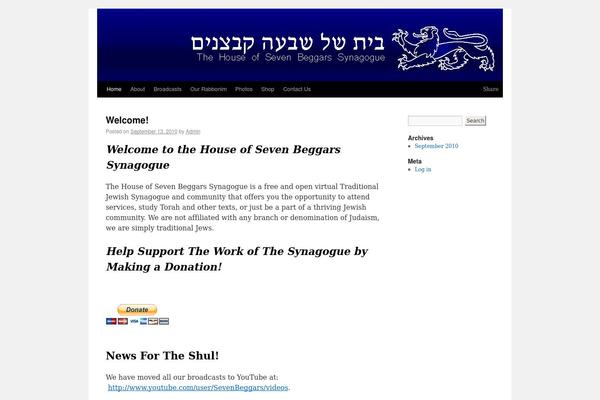 Sb theme site design template sample