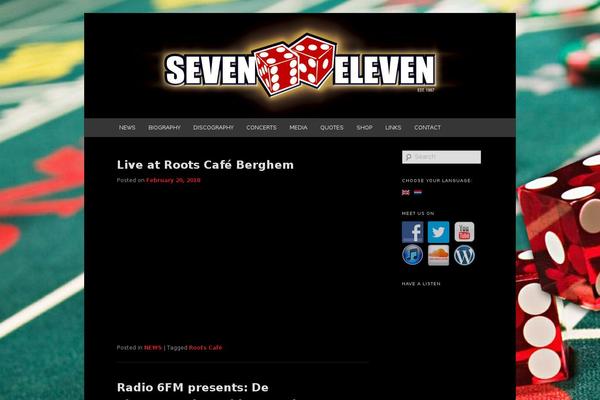 Site using Twenty Eleven Theme Extensions plugin