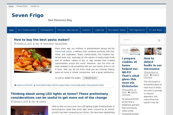 Smartline Lite theme site design template sample