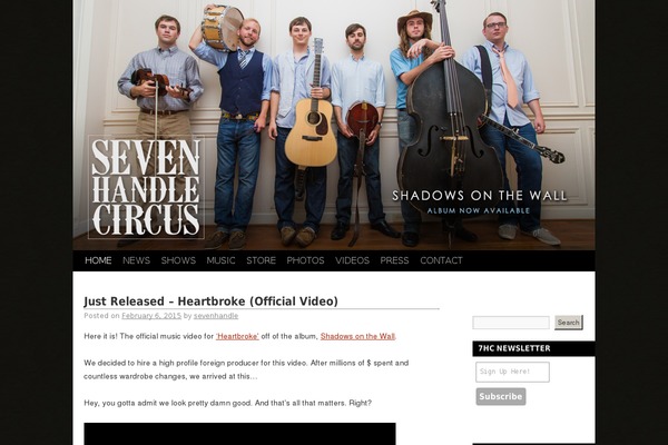sevenhandlecircus.com site used Shc