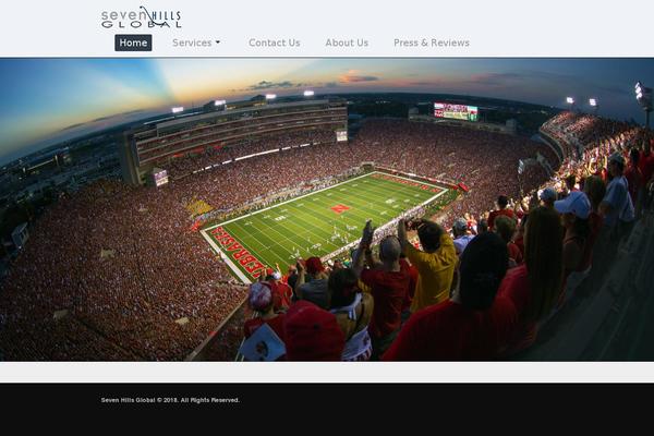 Whitelight theme site design template sample