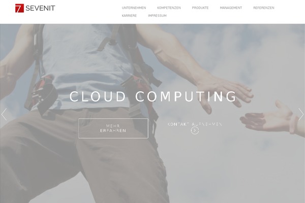 Visia theme site design template sample