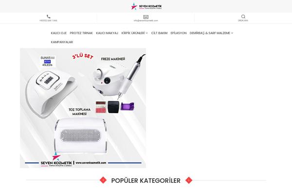Site using Touchy-by-bonfire plugin