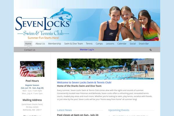 Site using Ditty News Ticker plugin
