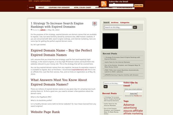 Wp_premium theme site design template sample