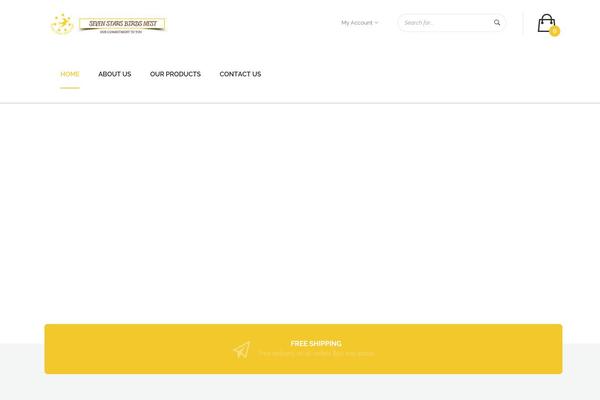 Selena theme site design template sample