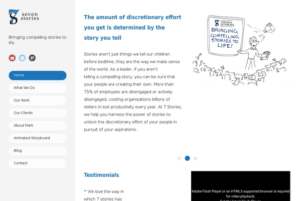 On Topic theme site design template sample